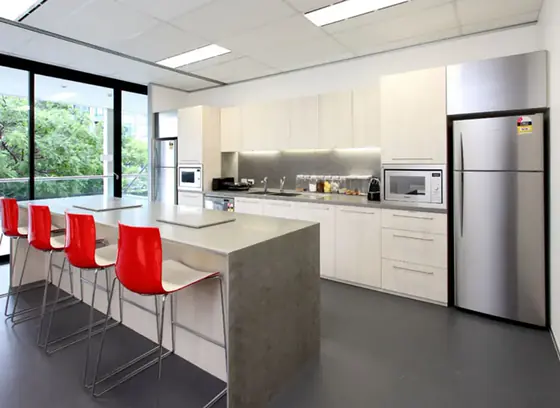 Origin Energy, 18 Little Cribb Street — joinery by Kore Joinery